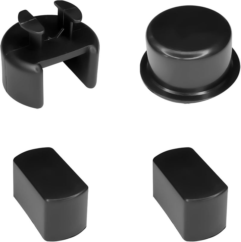 Hirificing Hrificing 4PCS Car Tailgate Hinge Kit Tailgate Bushing Insert Kit, Tail Gate Latch Kit for Dodge Ram/Ford F-Series/Lincoln Models, Tailgate Hinge Pivot Bushing for Left and Right & Bed and Gate Side - Image 1